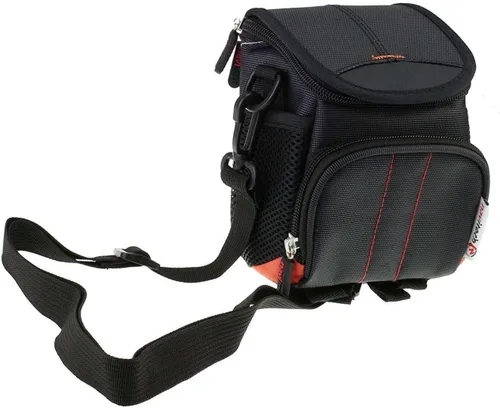Vista 5 de Navitech Bolso de hombro negro para cámara compatible con cámara digital Canon Powershot SX400 IS