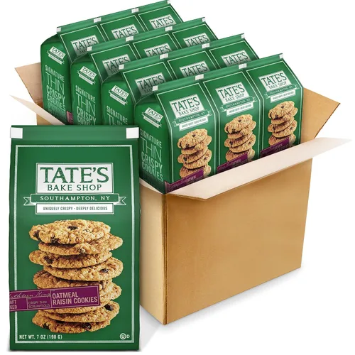 Vista 7 de Tate's Bake Shop Galletas totalmente naturales, doble chispas de chocolate, 12 unidades (paquete de 12)