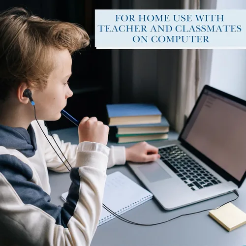 Vista 6 de Kanayu Paquete de 50 auriculares con cable a granel para aula, auriculares básicos con cable para estudiantes, sin micrófono, con conector de 0.138