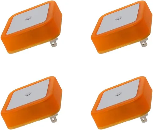 Vista 11 de Othmro 2 luces nocturnas enchufables, luz nocturna blanca enchufable, luz LED cálida de Navidad, luces de cama con sensor automático de atardecer a