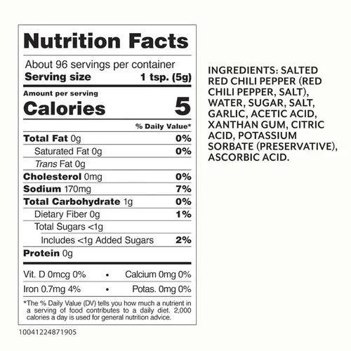 Vista 6 de Roland Foods Salsa de chile Sriracha original, alimento importado especial, 17 onzas, paquete de 1