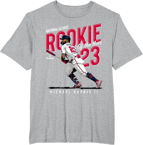 Vista 20 de Camiseta Rookie of the Year Michael Harris II Atlanta MLBPA, Negro