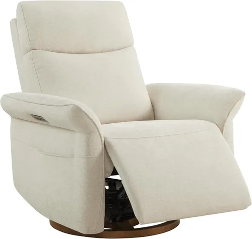 Vista 15 de CHITA Silla reclinable giratoria eléctrica para guardería, motor triple Azul bebé