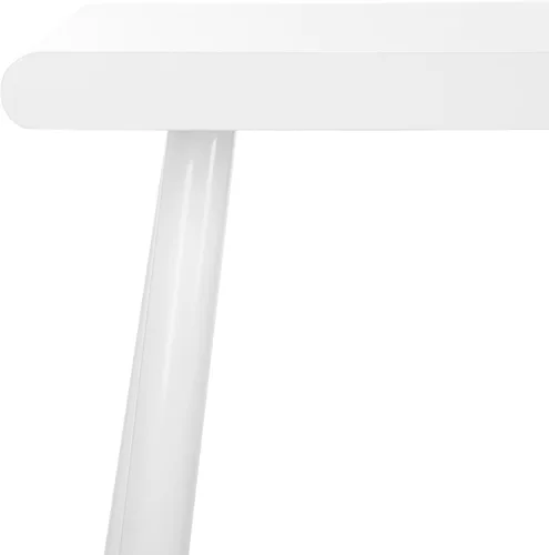 Vista 4 de Safavieh Home Collection Ferli Mid-Century - Escritorio escandinavo blanco con dos cajones