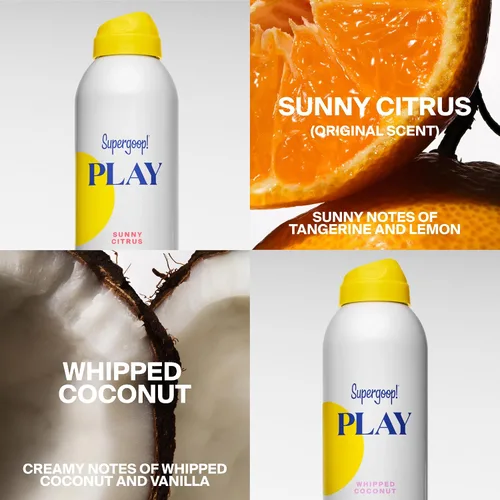 Vista 6 de Supergoop! PLAY SPF 30 Antioxidant Body Mist w/Vitamin C -Broad Spectrum Sunscreen Spray - Great for Active Days