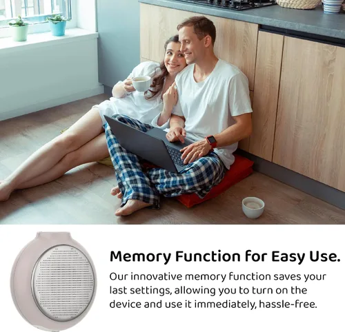 Vista 8 de Moonybaby Máquina de sonido portátil, calmante para el sueño del bebé, 9 sonidos calmantes, ruido blanco, silencio, terapia de sonido y cancelación