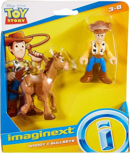 Vista 5 de Fisher-Price Imaginext Toy Story Woody & Bullseye