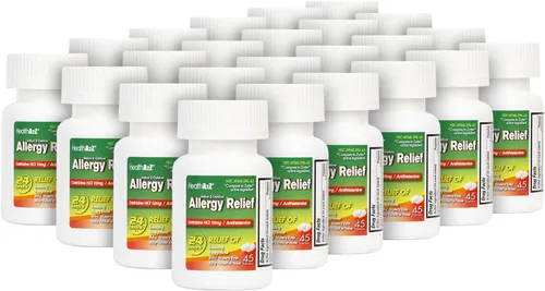 Vista 8 de HealthA2Z® Alivio de la alergia Cetirizina 10 mg Alivio de alergias durante todo el día Interior y exterior Alivio de picazón de garganta