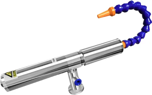 Vista 4 de Vortex Cool Tool - Pistola de aire frío, enfriador de puntos de tubo de vórtice de acero inoxidable, enfriador de puntos flexible, refrigerante
