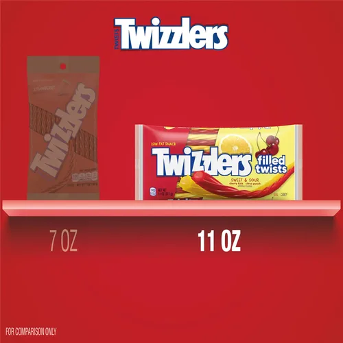 Vista 7 de TWIZZLERS Bolsas de dulces y agrios Fills, 11 onzas (12 unidades)