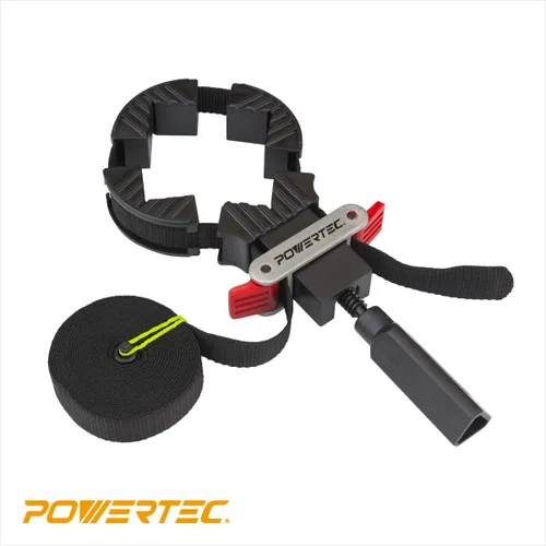 Vista 3 de Tensor de cinta 71017 de Powertec con palancas de liberación rápida