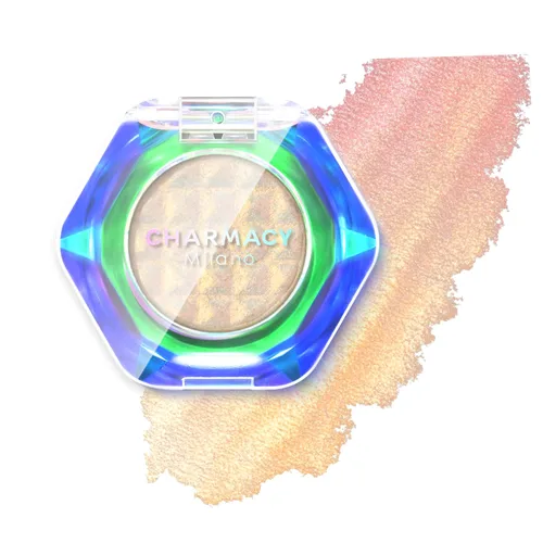 Vista 32 de CHARMACY Star Bomb - Sombra de ojos multicolor con purpurina, paleta de sombras de ojos que cambian de color, sombras de ojos en crema altamente