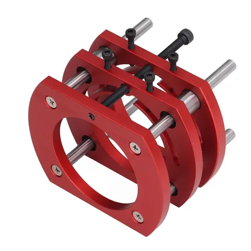 Vista 8 de Elevador de enrutador con placa superior, base de elevación, ranurado para carpintería, biselado, parte superior de mesa, enrutador de precisión