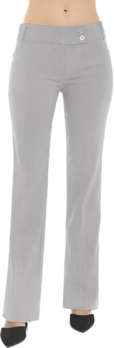 Vista 153 de Design by Olivia Pantalones de oficina de corte holgado para mujer