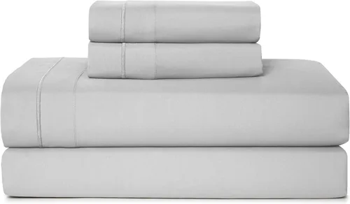 Vista 18 de Casual Living Juego de sábanas tamaño individual, microfibra refrescante, 3 piezas, color beige