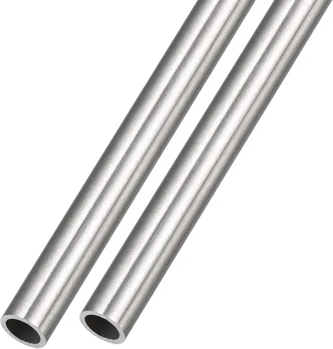 Vista 26 de METALLIXITY Tubo de acero inoxidable 304 (0.118 in de diámetro exterior x 0.008 in de pared T x 9.843 in de largo), 2 piezas, tubo recto