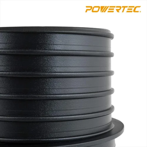 Vista 5 de POWERTEC 70284 Acoplador de conexión rápida de 4" con extremo roscado izquierdo a manguera flexible de 4" diámetro