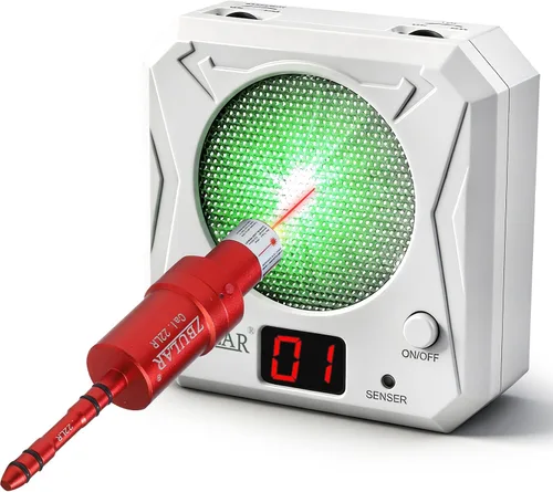 Vista 10 de ZBULAR 3rd Dry Fire Training System,Portable Glass Fiber Digital Laser Target Compatible with Laser Strike System Most of Training Cartridges