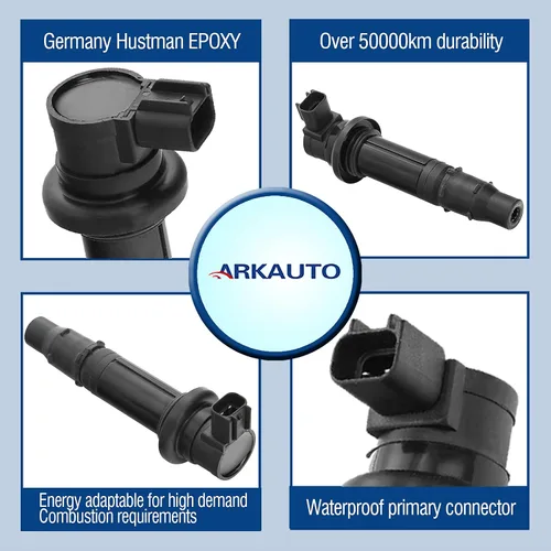 Vista 2 de Bobina de encendido de motocicleta ARKAUTO F6T558 5VY-82310-00-00 5SL-82310-00-00 5PW-82310-00-00 39P82310101000 para Yamaha Vmax 1700 FZ1 ZS1 ZF-R1