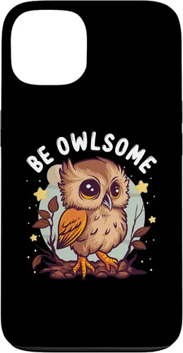 Vista 7 de Funda para iPhone 17 con diseño de humor de búho para los amantes de las aves nocturnas