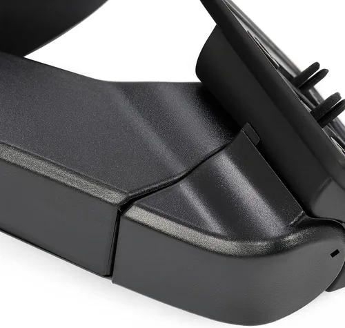 Vista 9 de KUAFU Par de espejos eléctricos compatible con Hummer H3 2006-2010 2009-2010 Hummer H3T Reemplazo izquierdo y derecho para montaje de espejo Negro
