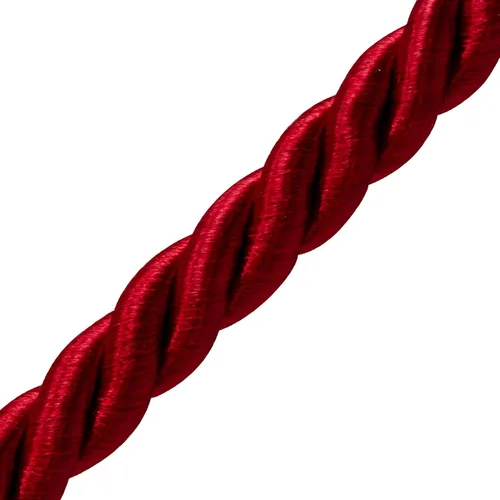 Vista 31 de Expo International Wanda - Borde de cable trenzado, 20 yardas/3/16, gris Arándano