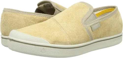 Vista 7 de KEEN Eldon Harvest - Tenis casuales sin cordones para hombre, BeigeSilver Birch