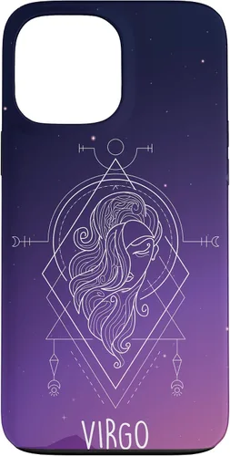 Vista 24 de Virgo Zodiac Signs Stern Horoscope Birthday Astrology Gift Case for iPhone 17