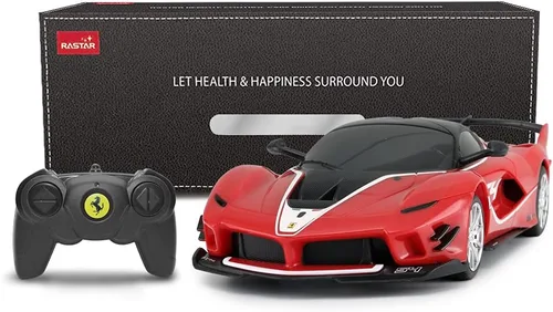 Vista 8 de RASTAR Ferrari Coche De Juguete 1/24 Ferrari FXX K EVO Coche De Control Remoto Para Niños Adultos - Rojo