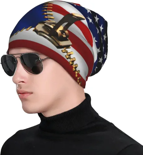 Vista 4 de Gorro para hombre y mujer, elástico, para invierno, cálido, suave, ligero, para correr