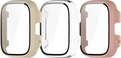 Vista 13 de Funda protectora de pantalla de reloj de cobertura completa para PC (para Xiaomi Redmi Watch 3 Active) / (Watch 3 Lite), accesorios para reloj Negro