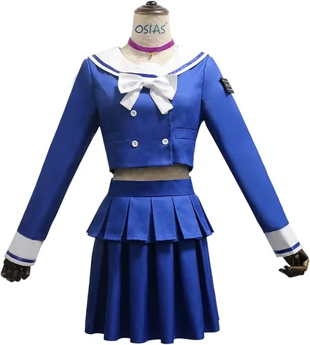 Vista 30 de OSIAS Traje de cosplay Disfraz de anime estilo campus japonés