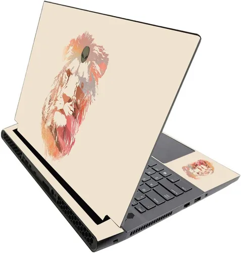 Vista 551 de MightySkins - Skin brillante con purpurina para Alienware M17 R3 (2020) y M17 R4 (2021) - Diversión de los años 90 Acabado duradero con purpurina