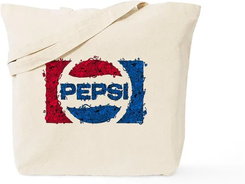 Vista 76 de CafePress Pepsi Tote Bag Bolsa de lona natural, bolsa de compras de tela, Caqui