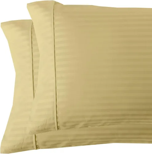 Vista 28 de Royal Tradition Damask Striped - Juego de sábanas de 600 hilos, 100% algodón, tamaño individual extra largo XL, 3 piezas, color beige