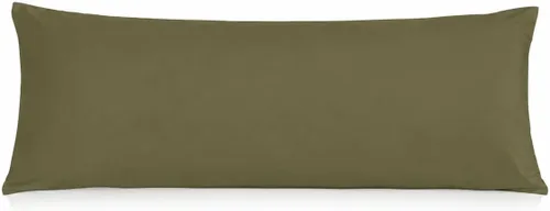 Vista 28 de EVOLIVE Funda de almohada corporal de microfibra ultrasuave de 21 x 54 pulgadas con cierre de cremallera oculto