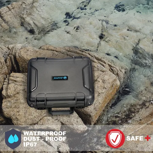 Vista 5 de Lekufee Funda de transporte impermeable para Mavic 3 Pro/Classic/Combo - DJI RC Pro/RC 2/N1/N2/Gafas 2/3/Integra/Motion 2/3 y accesorios (solo funda)