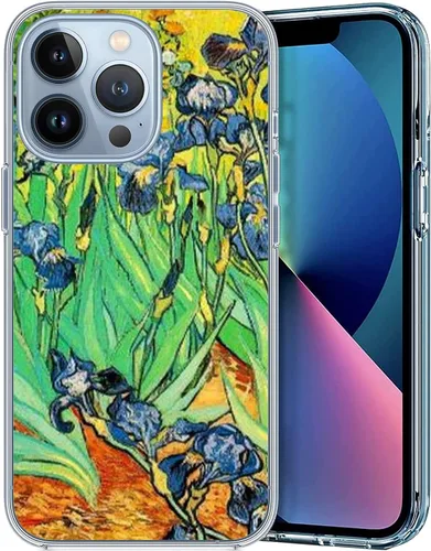 Vista 12 de Funda para iPhone 14, tortuga marina acuarela, TPU Azul (Blue Sea Turtle)