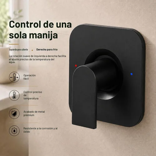 Vista 6 de Compatible con Moen Posi-Temp - Kit de molduras de ducha de válvula de repuesto para grifo de ducha de válvula 2510, 2520, 2570, 2590 con cabezal