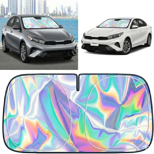 Vista 60 de Parasol para parabrisas BMW X1 E84 2016-2026 – Cubierta plegable para parabrisas X1 E84, accesorios para proteger el coche de los rayos del sol