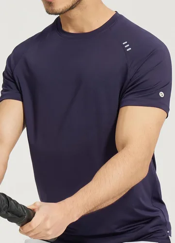 Vista 5 de BALEAF Camisetas de correr para hombre, manga corta, secado rápido, protección solar, UPF 50+, absorben la humedad