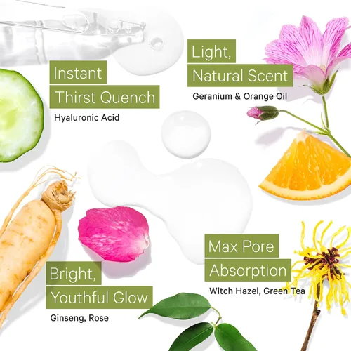 Vista 4 de Tree to Tub Spray de tóner para piel sensible y retinol hidratante facial antienvejecimiento para piel seca y sensible, hidratante facial