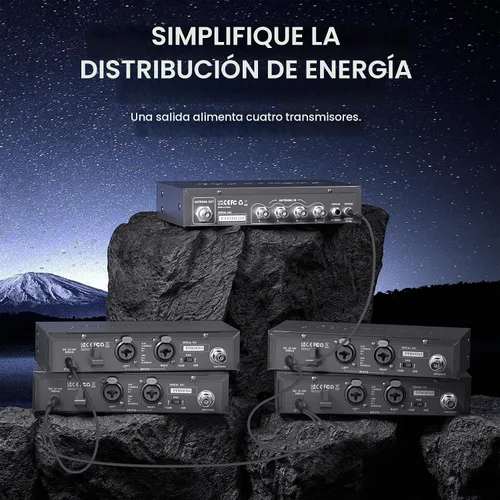 Vista 4 de Phenyx Pro Combinador de antena inalámbrica para sistema de monitor