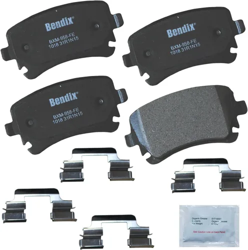 Vista 25 de Bendix Priority1 CFC154 - Juego de pastillas de freno de disco para Avanti II, Century, LeSabre, Regal, Riviera, chasis comercial, DeVille
