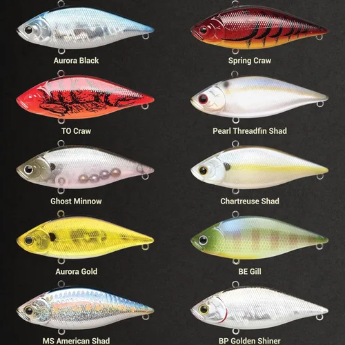 Vista 4 de Lucky Craft señuelo de pesca LV-500 cebo con forma de pez