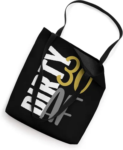Vista 2 de Sucio Thirty AF divertido 30 cumpleaños Bolsa de regalo para 30 fiestas