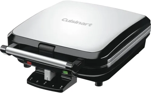 Vista 5 de Cuisinart waflera belga de 4 rebanadas - cuadrada, WAF-150NAS