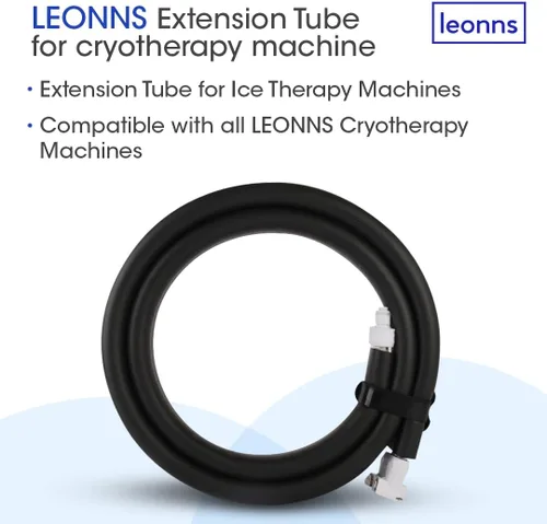 Vista 2 de LEONNS Almohadillas para máquinas de terapia de frío compatibles con accesorios para máquinas de crioterapia y terapia de frío (tubo de extensión)