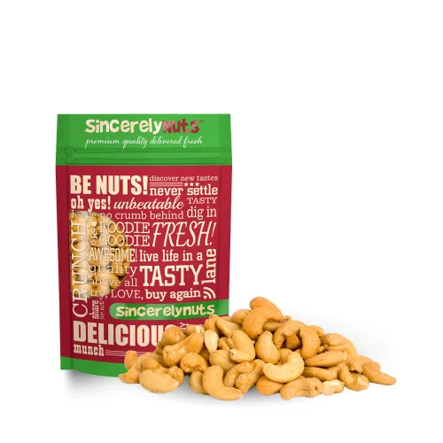 Vista 6 de Sincerely Nuts – Trozos de anacardos tostados y sin sal Bolsa de 1 libra Comida Kosher de lujo Fuente saludable de proteínas, contenido