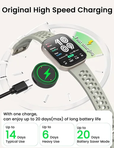 Vista 3 de Cargador para reloj Amazfit Bip 6 Active 2